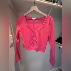 Pink long sleeve